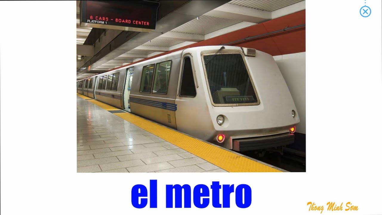 Aprender a hablar Espa&ntilde;ol - El transporte 1.