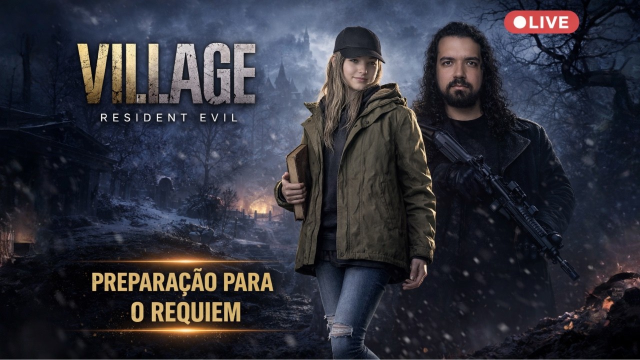 Resident Evil Village – Gameplay AO VIVO | PT-BR (LIVE 5)