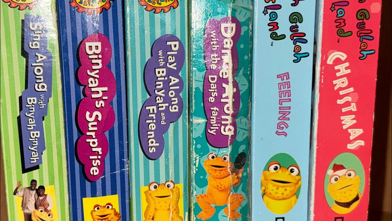 My Complete VHS Collection of: “Gullah Gullah Island”