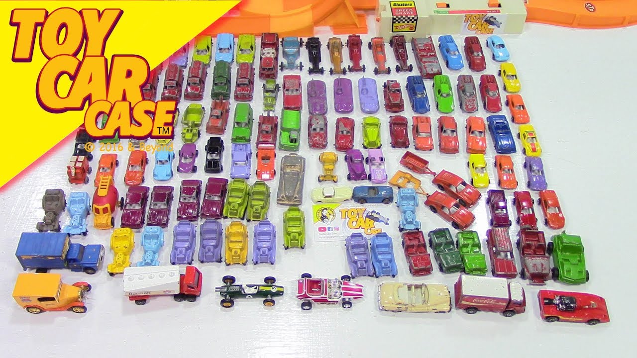 Pre Hot Wheels TOOTSIETOY and MIDGET TOY and MORE cars Toy Car Case