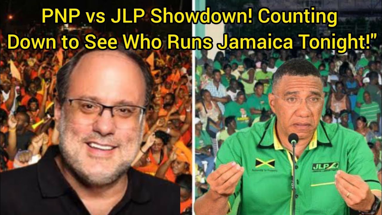 PNP vs JLP Showdown! Counting Down to See Who Runs Jamaica Tonight!