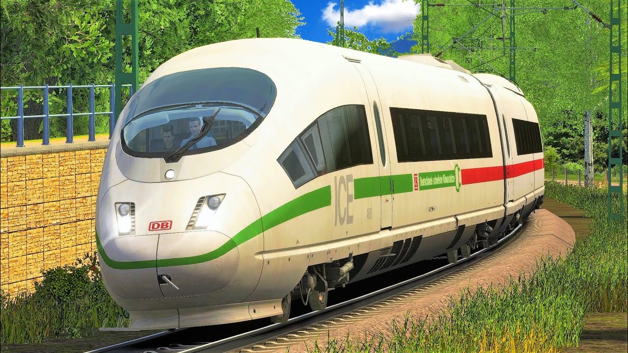 DEUTSCHE BAHN | Deutschlands schnellster Klimaschützer | TRAIN SIMULATOR 2021 | Grüner ICE 3 – BR406