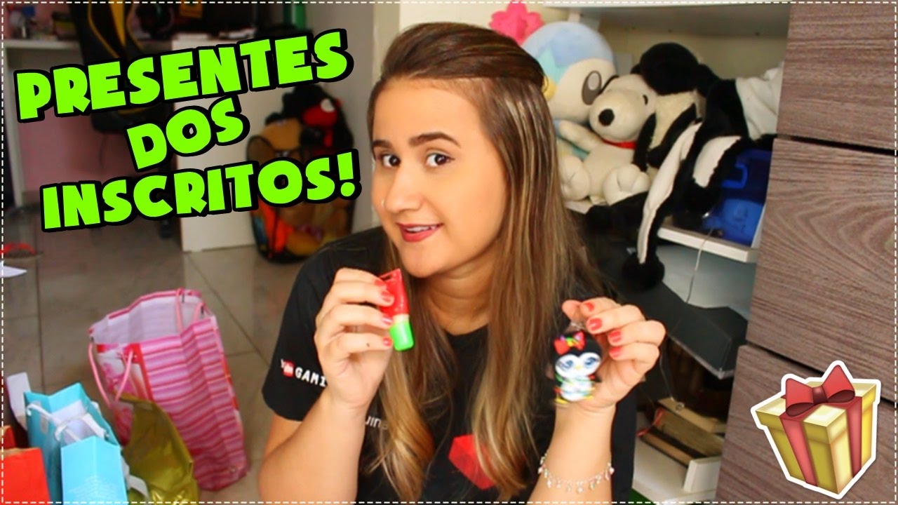PRESENTES DOS INSCRITOS DO ENCONTRINHO!