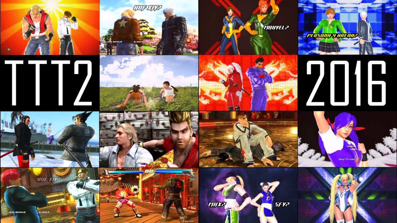 鉄拳 TEKKEN: TTT2 Revival - 2016 Epic Replays, Cosplays & Combos. (60fps/1080p) ✔️