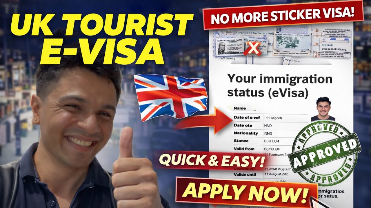 UK TOURIST E-VISA | How to apply in 2026 | Complete Guide | No more Sticker Visa