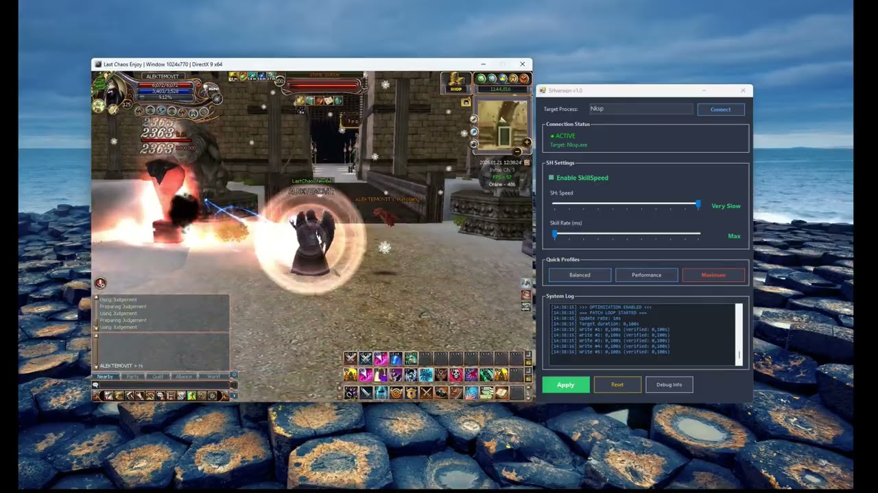 Last Chaos (All Servers) Skill Hack ! 2026