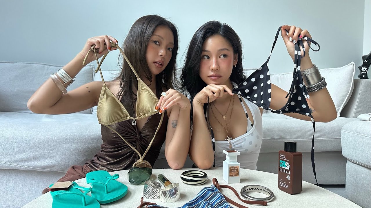 SUMMER ESSENTIALS 여름 못 보내 가지마..🏝️ 썸머걸들의 여름 잘 쓴템 추천👙 (bikinis, tanning,fragrances... + more)