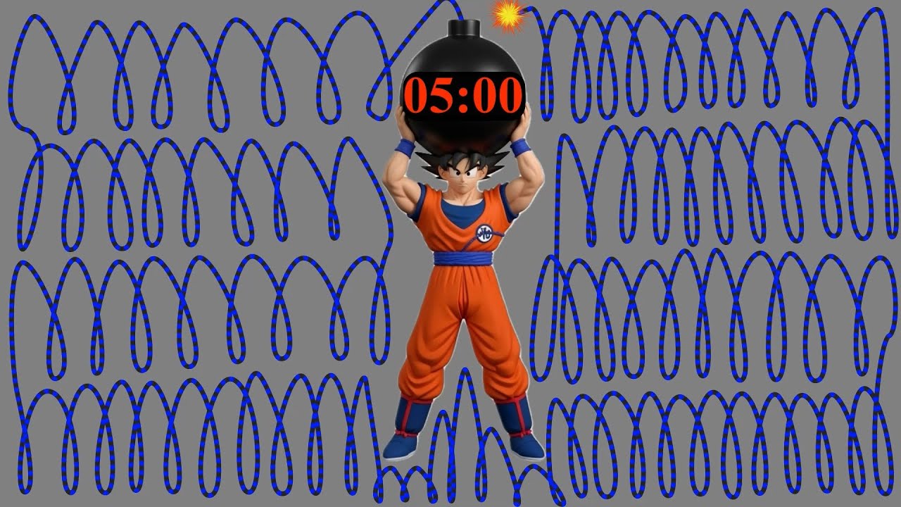 5 Minute Goku Countdown Timer [Explosive Ending]