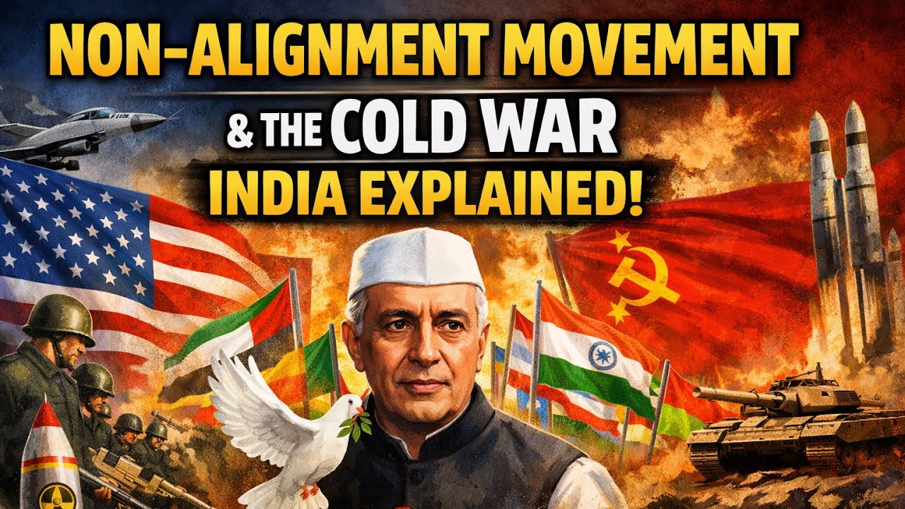 Non Alignment Movement - NAM | Cold War | Political Science