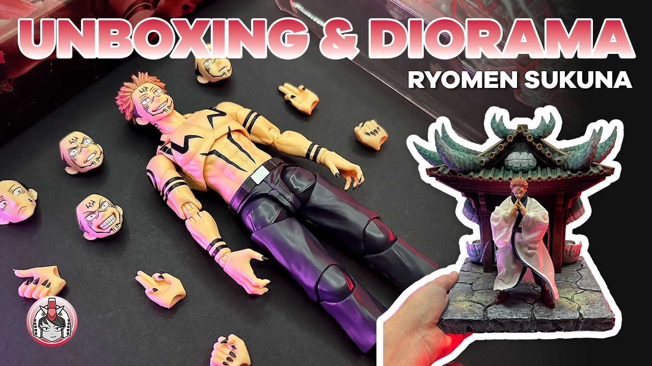 Gojo VS Sukuna & Domain Expansion DIORAMA | Sukuna SHFiguarts | Unboxing | ASMR | Jujutsu Kaisen