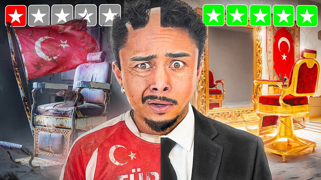 HOOD BARBER VS LUXUS BARBER - WER IST BESSER? (🇹🇷 EDITION)