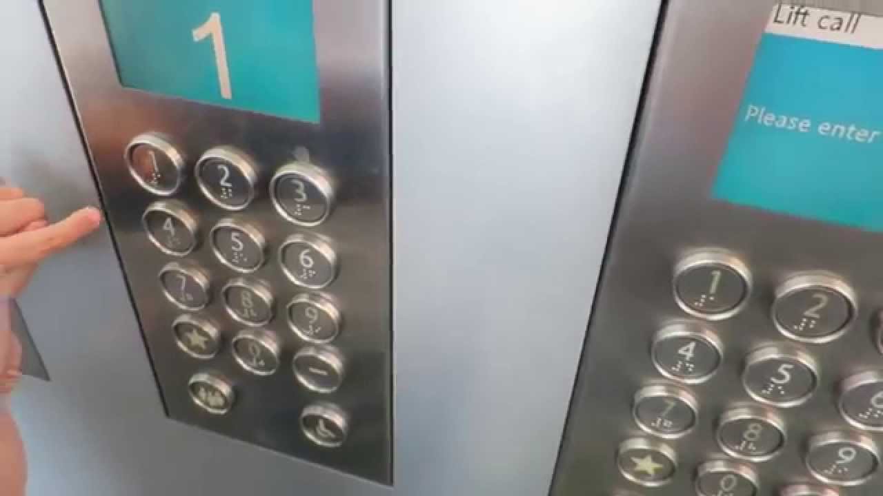 Kone elevators@City Tower, Prague, Czech republic