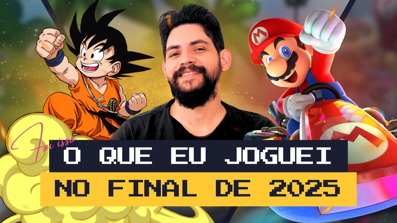 A LISTA FINAL: Os jogos que fecharam meu ano! 🔥
