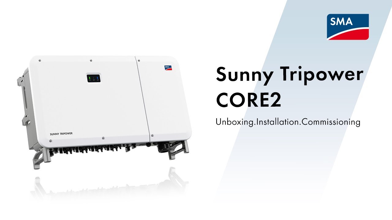 Tech Tip: Unboxing, Installing, and Commissioning Sunny Tripower CORE2 (Thai)