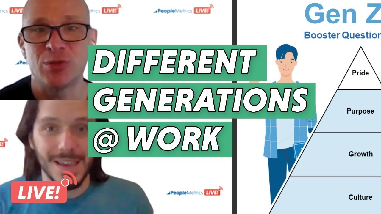 DIFFERENT GENERATIONS in the Workplace: How to Understand What Matters Most to Each Generation
