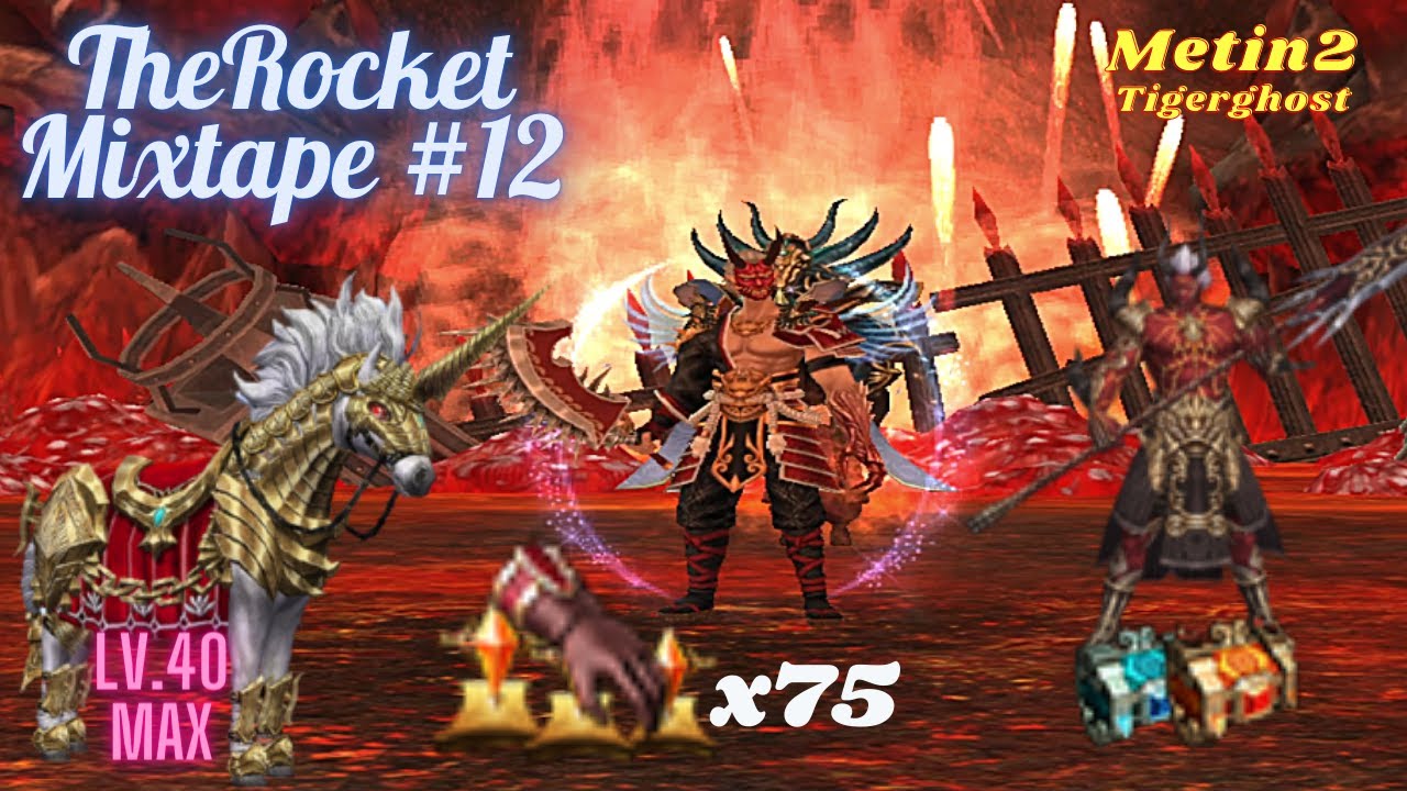 Asmodeus ❌ Horse level 40 (MAX) ❌ ORISONS vs. GLOVES - Metin2 Tigerghost Mixtape #12