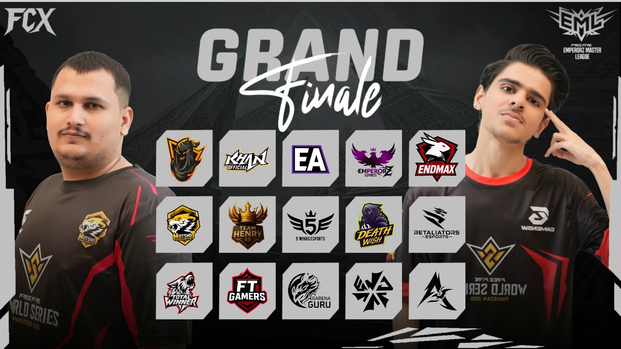 EML EP-02 | GRAND FINALE | CASTER HAMZA FAROOQUI,GHAZII SUUU... POWERED BY FCX ESPORTS..