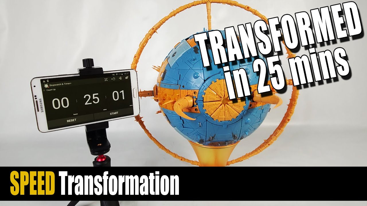 Speed Transformation: 01-Studio S01 Cell [Unicron]: Rock FX Review