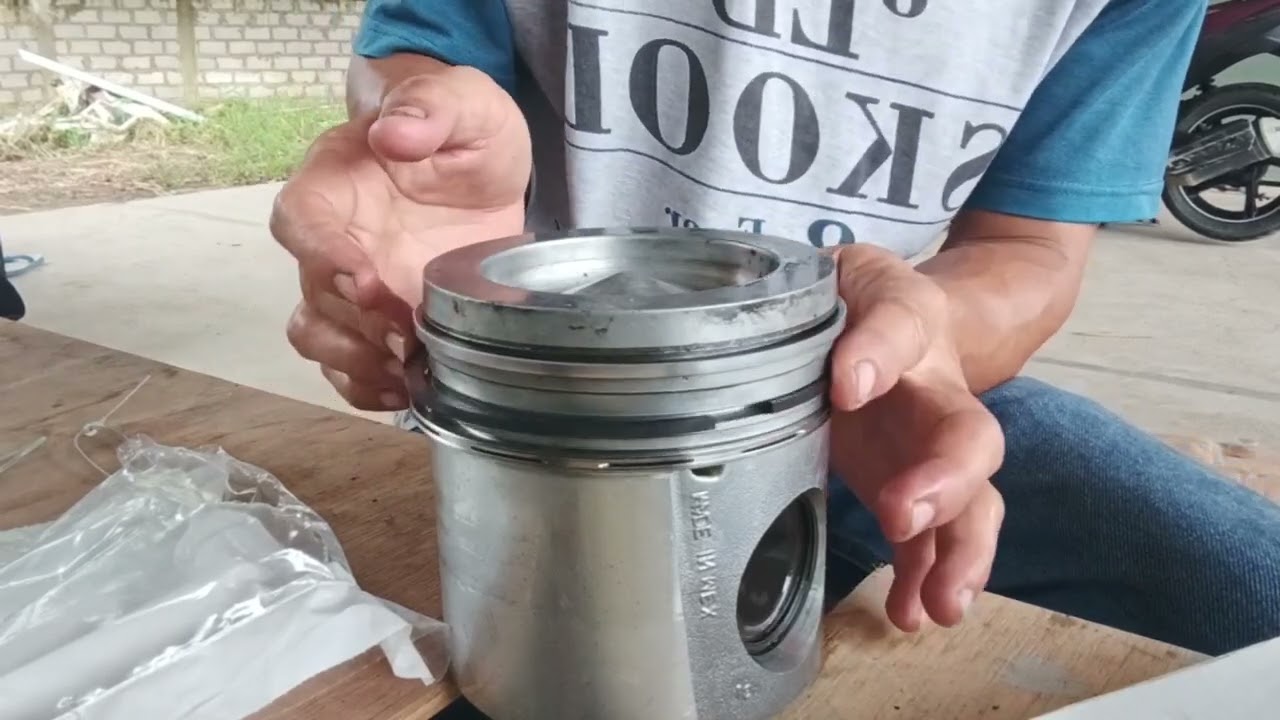 assemble piston rings
