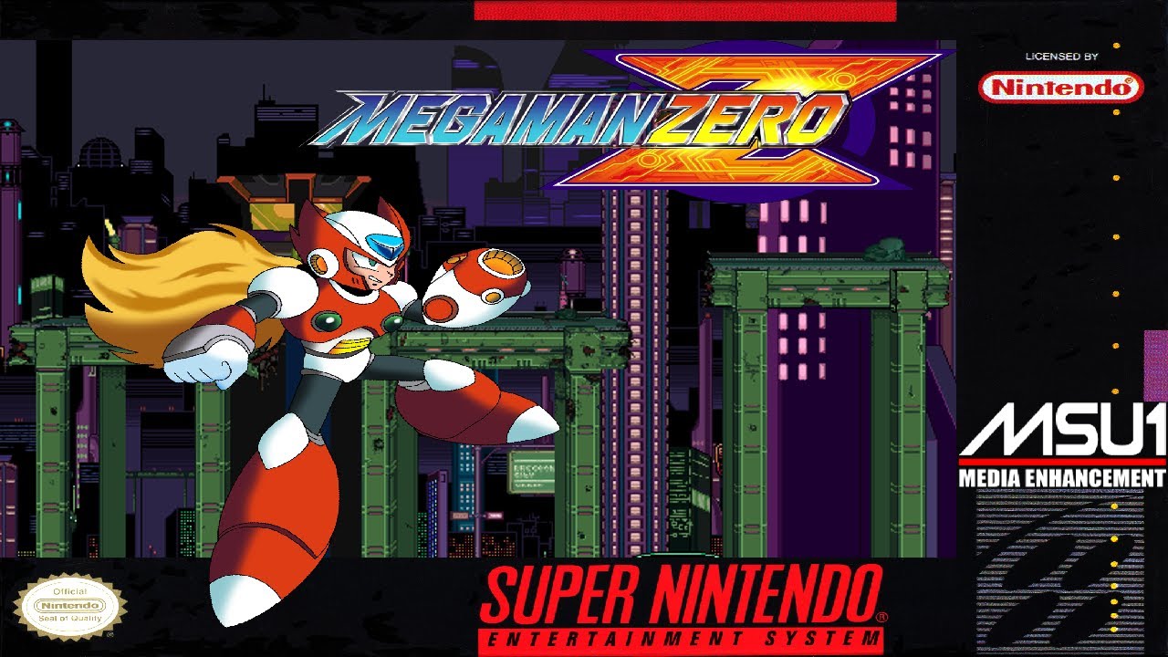 Mega Man X - Zero Project [SNES+MSU1] Longplay
