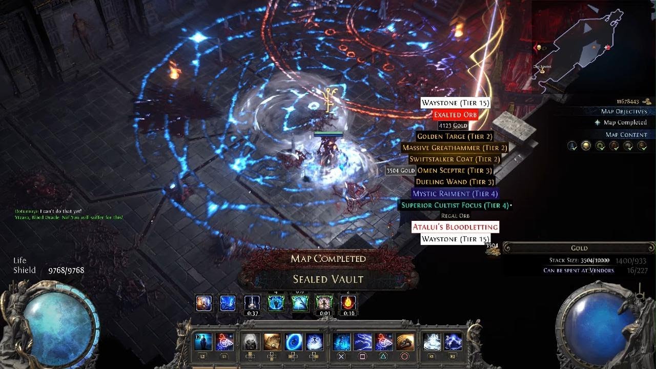 Path of Exile 2 stormweaver coc comet atalui's