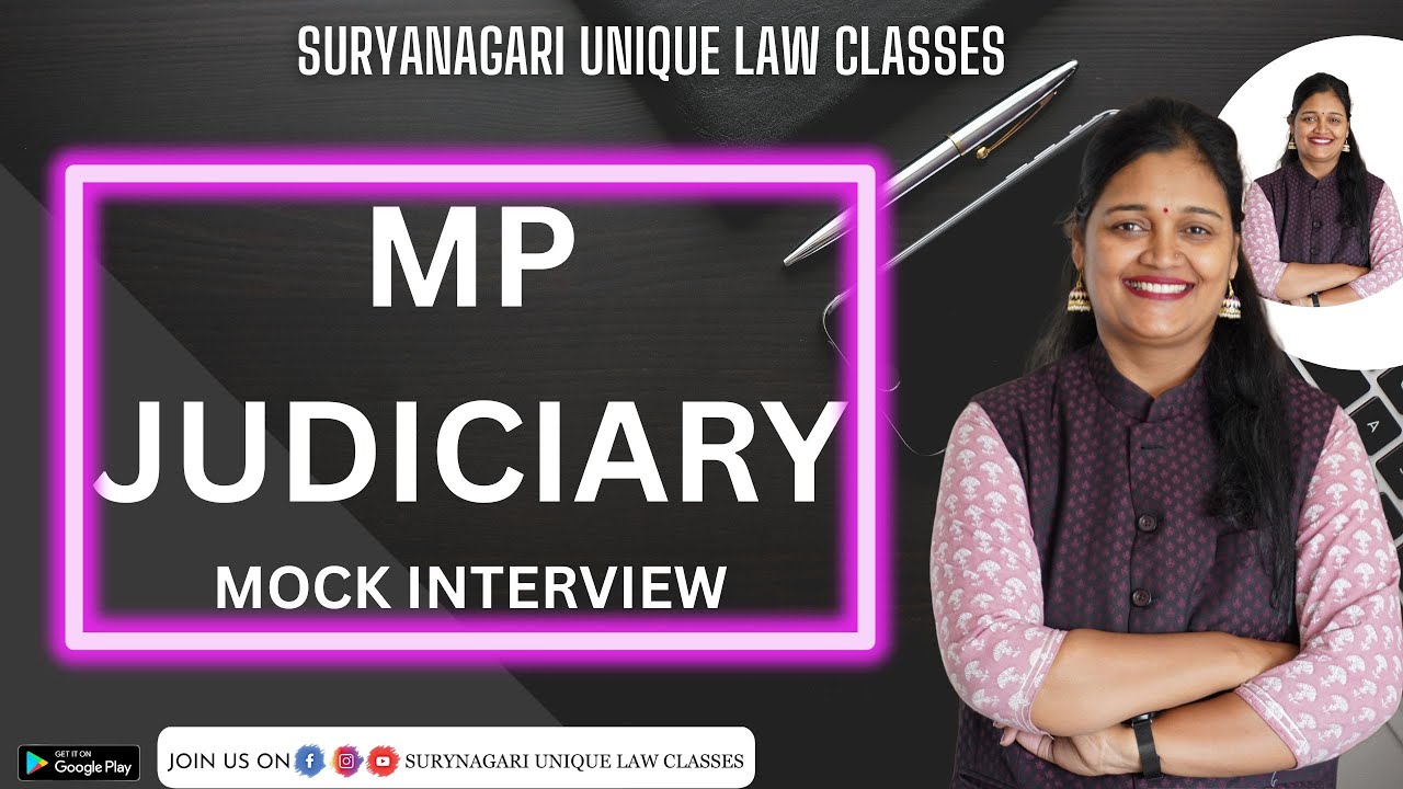 MP JUDICIARY MOCK INTERVIEW START 