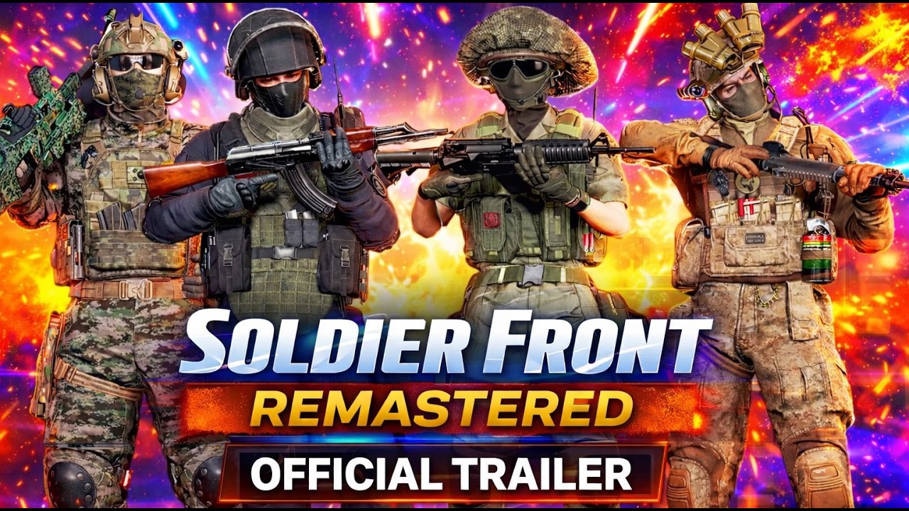 SOLDIER FRONT 3 - Official Trailer for Soldier Front Remastered. Special Force Remastered TRAILER #3