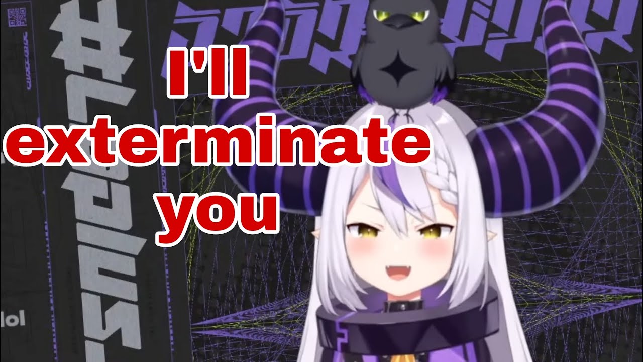 Laplus Darkenss Want To Exterminate Plus Mate On Her Debut | HoloX[Hololive/Eng Sub]