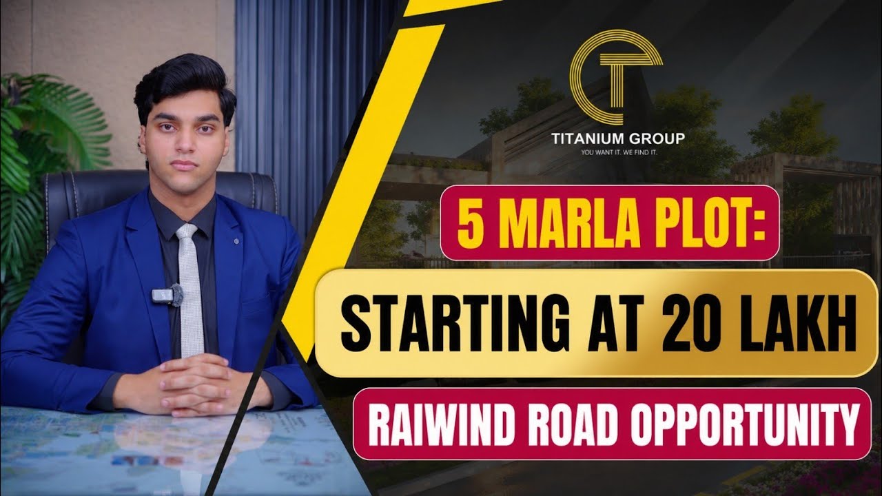 5 Marla Plots in Lahore | Starting From Only 20 Lakh | Raiwind Road Lahore 5 Marla Plot Opportunity