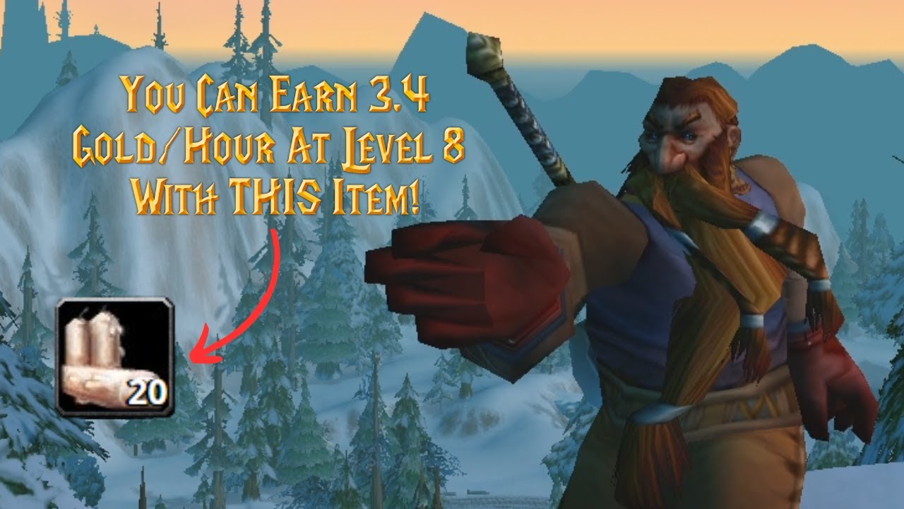 Эта БЕЗУМНАЯ низкоуровневая ферма принесла мне 75 золотых! WoW Classic: Goldlocked
