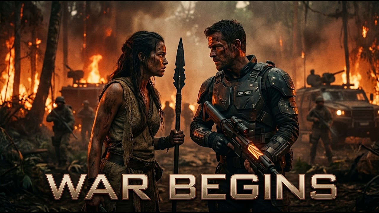 FOREST OF A THOUSAND FLAMES | Epic Jungle War | AI Live Action Movie | 4K