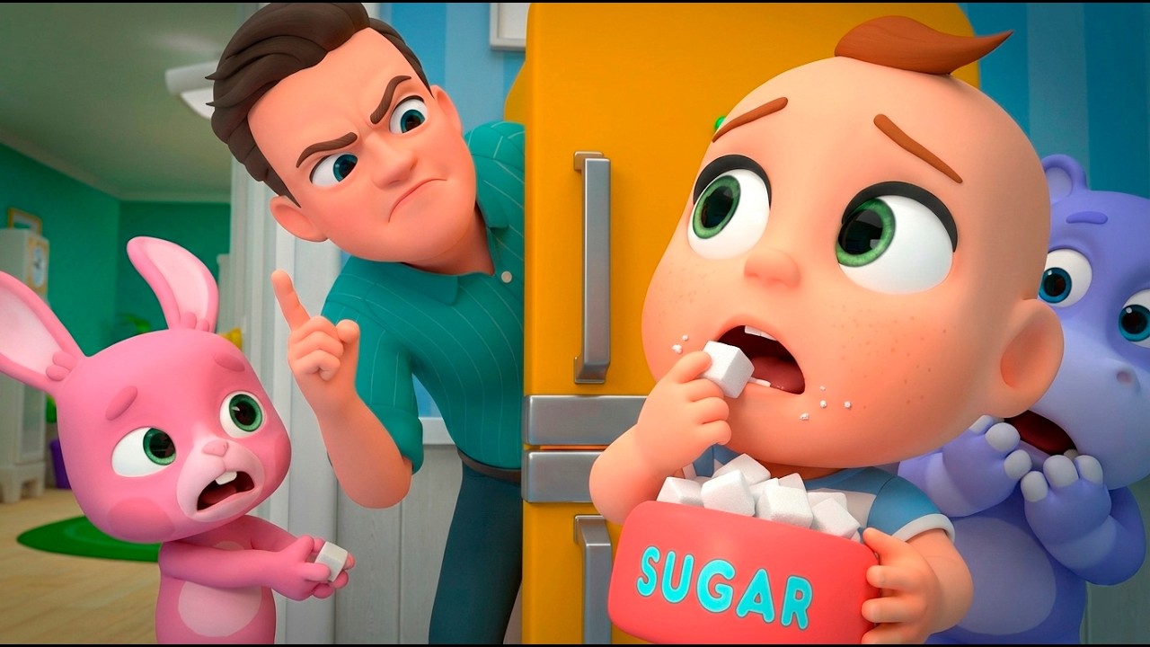 Eating Sugar Song (Johny Johny Yes Papa) | Almama Nursery Rhymes