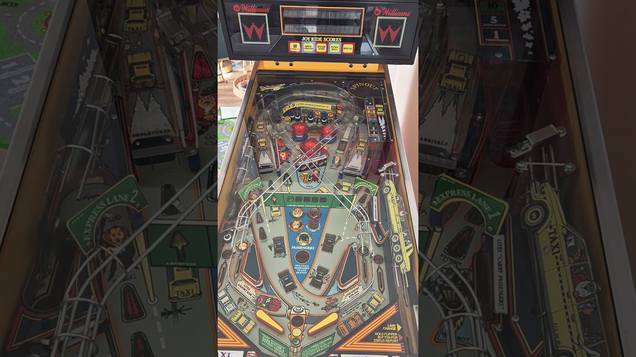 Williams Taxi Pinball