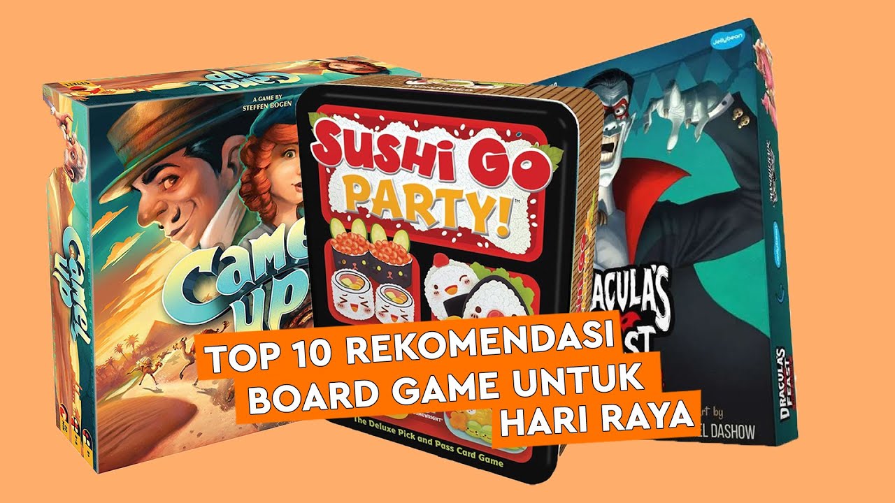 Top 10 Rekomendasi Board Game untuk Hari Raya (Lebaran/Imlek/Natal) - Roll & Joy