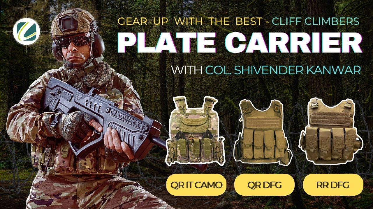 Ultimate Tactical Plate Carriers by Col.Shivender Kanwar | Combat Body Armor for Warrior