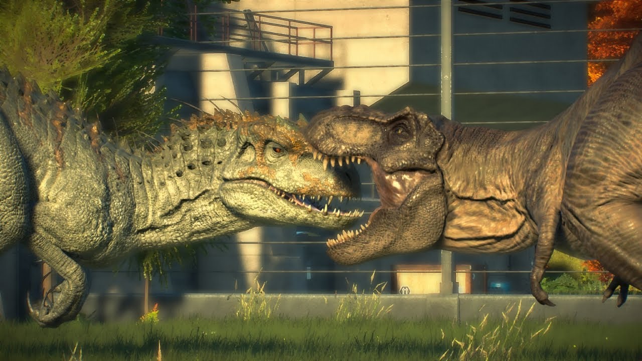 Strong T-rex (1993) vs Indominus Rex - Jurassic World Evolution 2