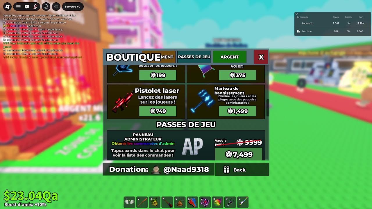 live trade vle un brainrot lucasshili