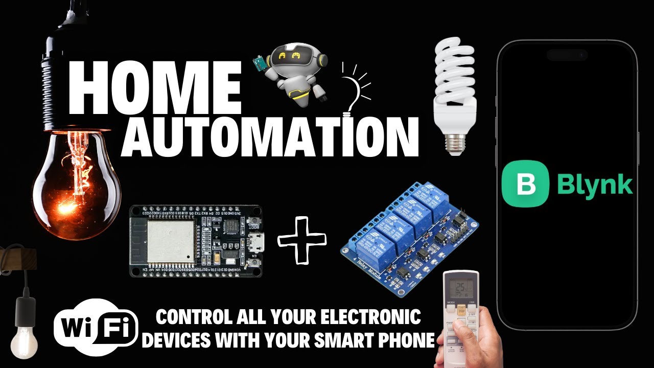 ESP32 Home Automation | 4 Channel Relay with Blynk App | স্মার্ট হোম অটোমেশন প্রোজেক্ট"