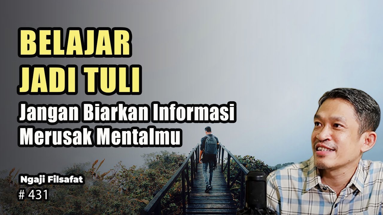 Latih Mental Tidak Semua Harus Didengar  | Ngaji Filsafat | Dr. Fahruddin Faiz