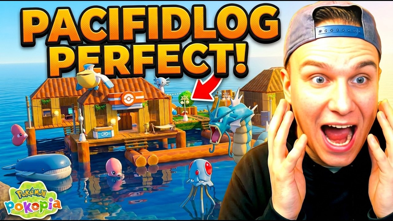 I Rebuilt PACIFIDLOG TOWN in Pokemon Pokopia!?
