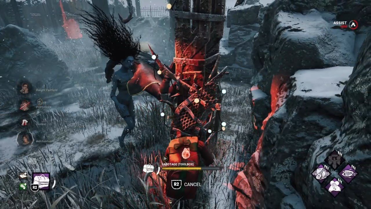 dwight xmas sabotaging alucards death hook vs spirit