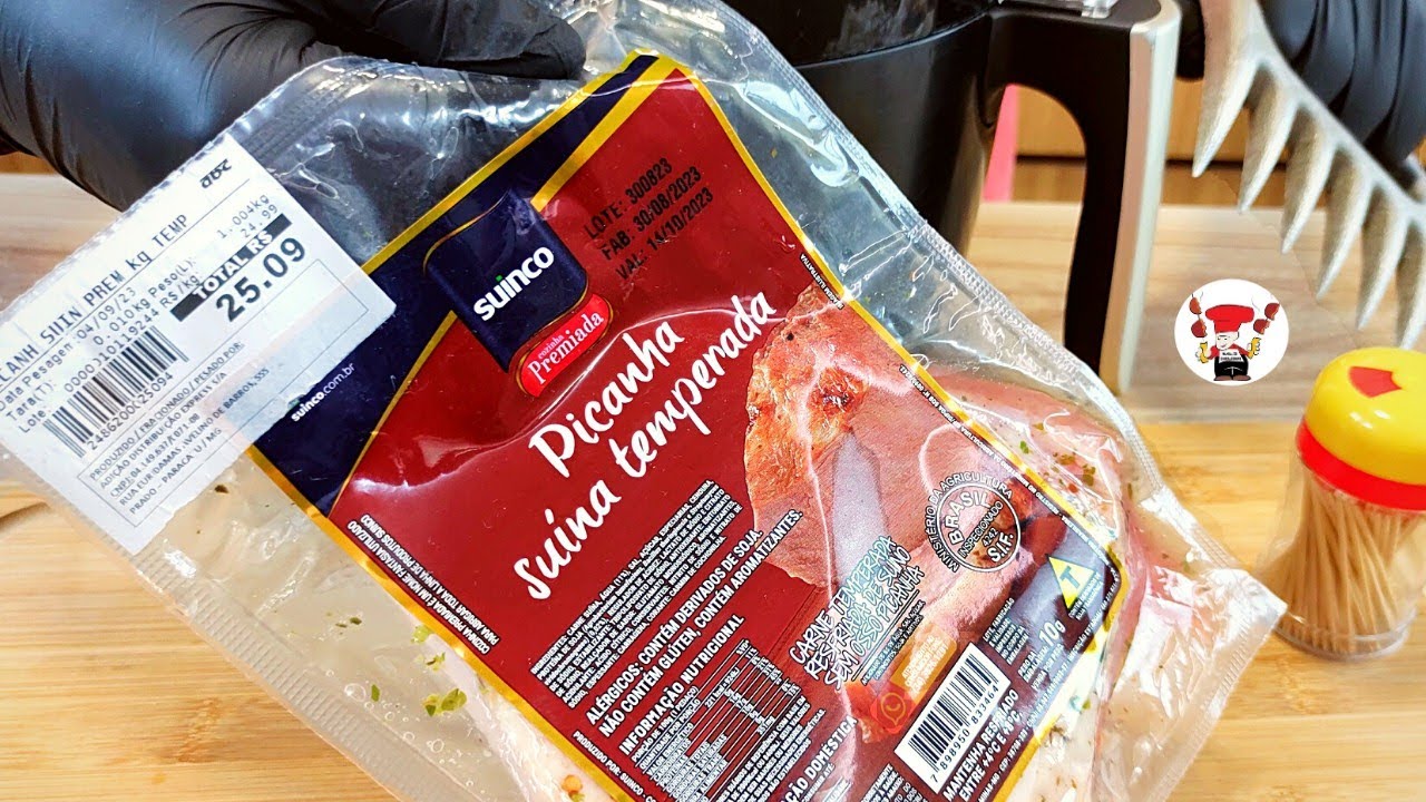 Como Fazer Picanha Suína Temperada na Airfryer Perfeita