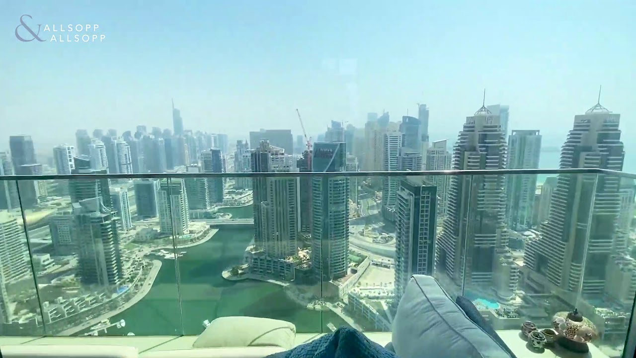 3 bedroom apartment for rent in Dubai, Marina Gate 2, Dubai Marina - High Floor
