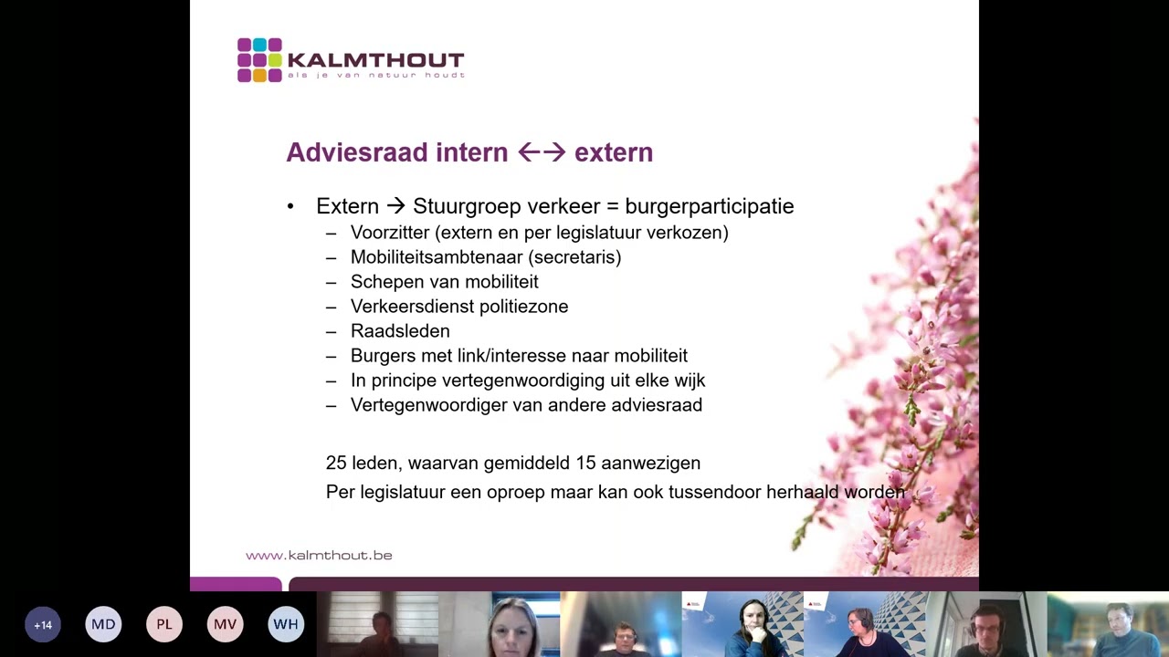 Lerend Netwerk VVG Mobiliteitsraad