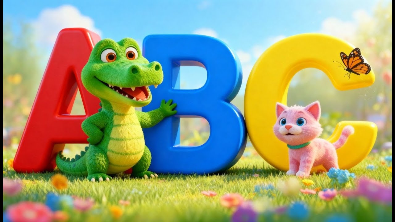 ABC Animals Phonics Song | Fun Phonics A–Z for Kids | Singado
