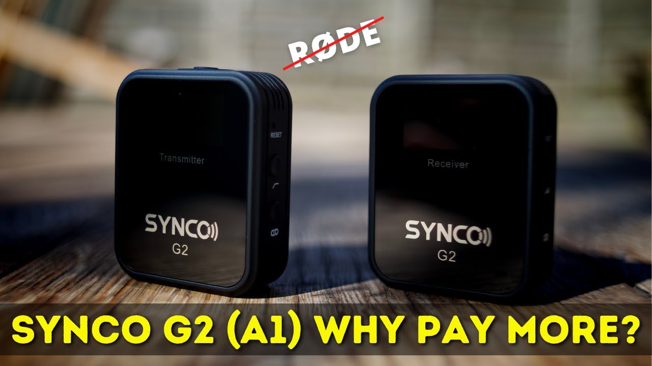 SYNCO G2 A1 REVIEW // WHY pay more??  NO need to spend more on a Røde Wireless Go II