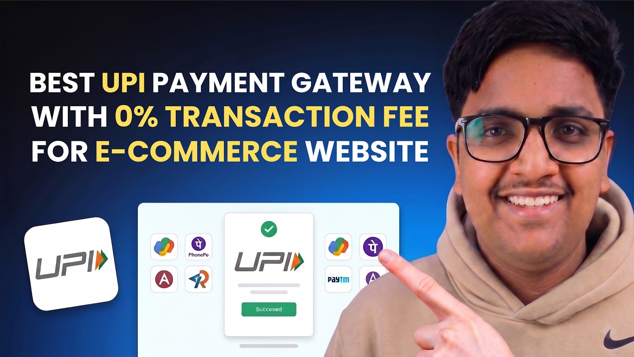 Best UPI Payment Gateway 2026 in India With 0% Transaction Fee