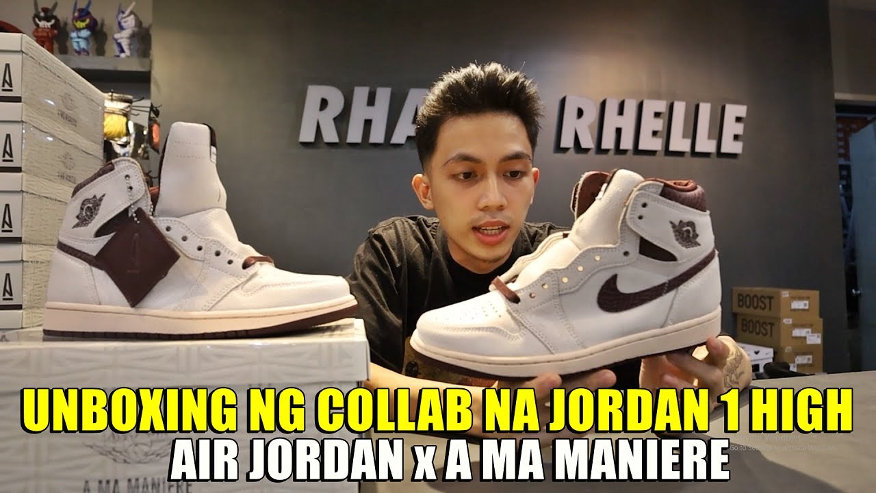 RHAND RHELLE: UNBOXING THE AIR JORDAN 1 HIGH A MA MANIERE