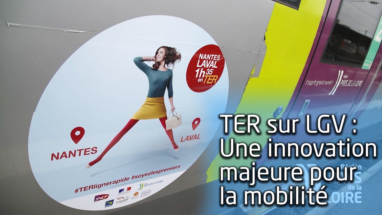 Inauguration de la nouvelle ligne rapide TER reliant Nantes et Laval
