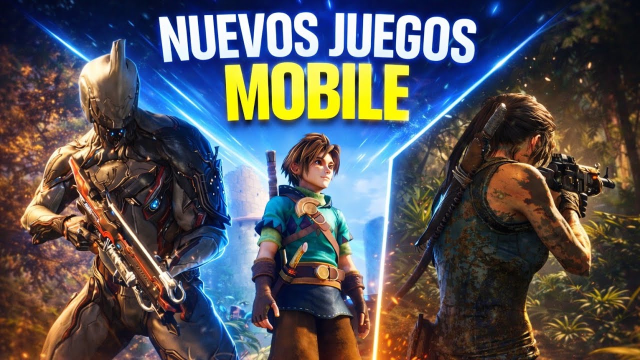 ¿ZELDA MOBILE ES REAL? 😱 Tomb Raider Android y Warframe Mobile | Juegos Android